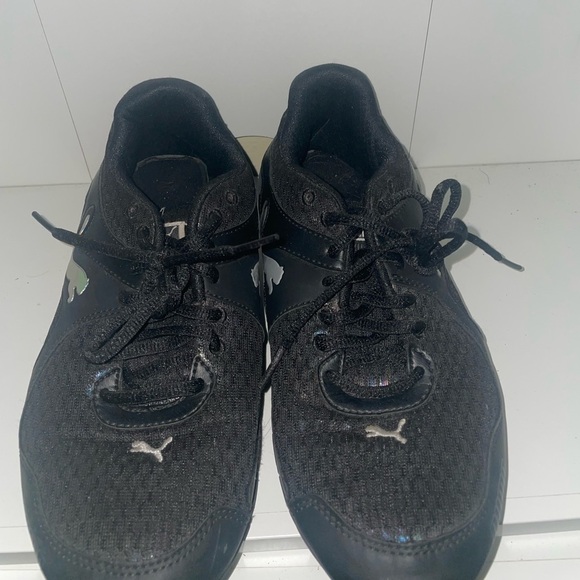 Black puma sneakers holographic sneakers - Picture 3 of 7